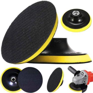 Imagem de 1 x Suporte Prato Disco 4 Polegadas 100mm Politriz Esmerilhadeira Lixa