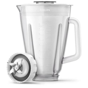 Imagem de Copo San Branco Cpl P/ Liquidificador Philips Walita Ri2240 Original