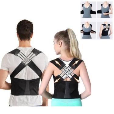 Imagem de Cinta Ortopédica Postura E Suporte Lombar Unissex - TOP RIO