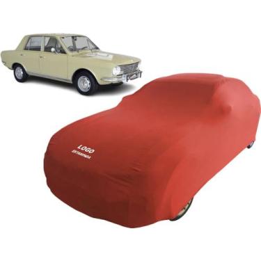 Imagem de Capa De Tecido Para Carro Ford Corcel 1 4 Portas - Mz, Vermelha