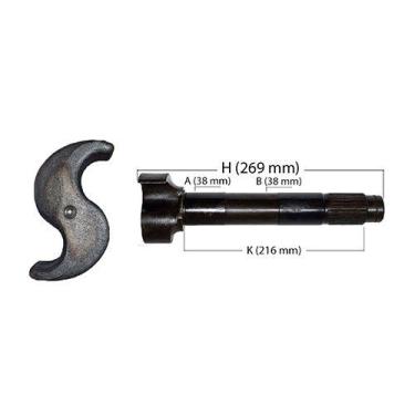 Imagem de Eixo Expansores S Freio Ar Esq. Diant. Vw Teg607047/ Iveco 7149123/ Fo