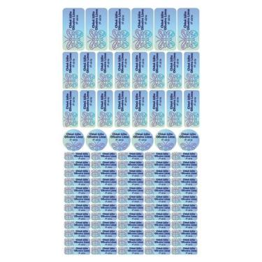 Imagem de 88 Etiquetas Escolares Personalizado Vinil Borboleta - Tectoner, Borbo