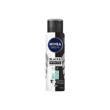 Imagem de Desodorante Aerosol Nivea Men Black & White Invisible Fresh 150ml