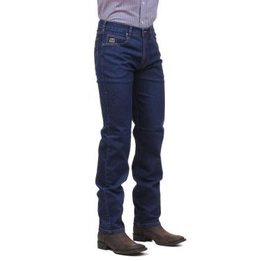 Imagem de Calça Jeans Masculina com Elastano Os Vaqueiros Azul 32436