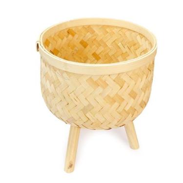 Imagem de Cachepô de Palha Decorativo Redondo Pequeno - VESTIGE, UNICA, UNICO