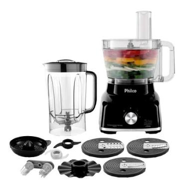 Imagem de Multiprocessador Philco PMP1600P 9 em 1 2 velocidades 1700W - Preto, 2