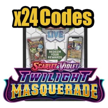 Imagem de Twilight Masquerade – Pokemon Code Cards x24 – Redeamable/Unused