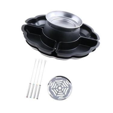 Imagem de Ioensy Pote de derretimento de chocolate, pote de fondue de derretimento de doces, torrador elétrico sem para festa de aniversário, filme, suprimentos