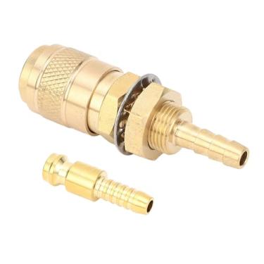 Imagem de Conector Rápido de Gás Co B Soldagem a para Pta Db Mig Tig, 0mm/0,39 pol., Encaixe de Mangueira de Soldagem (6mm)