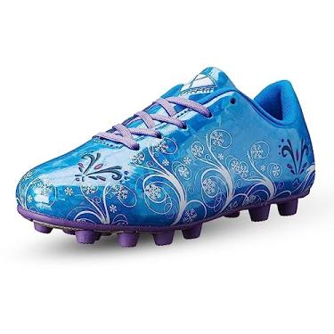 Imagem de Chuteira de futebol Vizari Frost (Beb /Crian a pequena), Blue/Purple, 10 Toddler