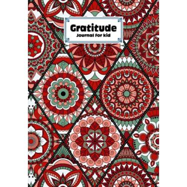 Imagem de Gratitude Journal For Kids: Gratitude Journal For Kids Mandalas Cover, A Journal to Teach Children to Practice Gratitude and Mindfulness, 121 Pages, Size 7" x 10" by Rico Romer