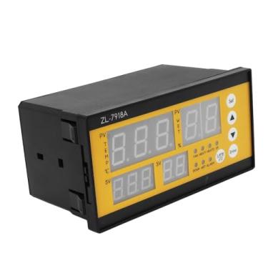 Imagem de Sensor de Umidade e Temperatura do Controlador da Incubadora, Luz LED, Controle do Temporizador de Exaustão, Controle de Alarme, Com Configuração de Dias de Incubação, para Fácil