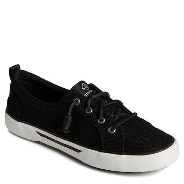Imagem de Sperry Tênis feminino Pier Wave, Preto, 6 Wide