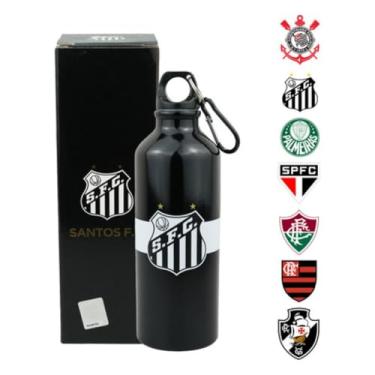 Imagem de Garrafa Aluminio Squeeze Oficial 500ml - Santos