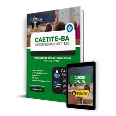 Imagem de Apostila Prefeitura de Caetité - BA 2024 - Professor de Ensino Fundame