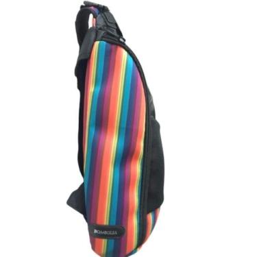 Imagem de Raqueteira Mochila Smash Para Tennis E Beach Tennis Estampa Rainbow - 