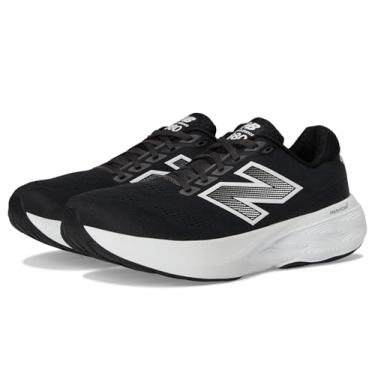 Imagem de New Balance Fresh Foam X 880 V15 Tênis de corrida masculino, Preto/branco/reflexo, 48