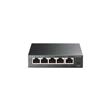 Imagem de TP-Link TL-SG105S | 5 Port Gigabit Ethernet Switch | Desktop/Wall-Mount | Plug & Play | Fanless | Sturdy Metal | Limited Lifetime Protection | 802.1p/DSCP QoS & IGMP Snooping | Compact Design