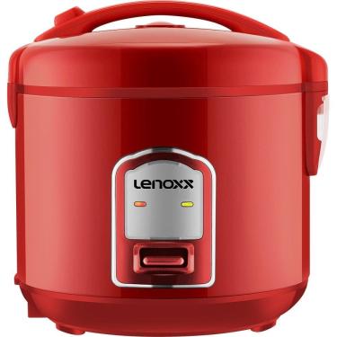 Imagem de Panela De Arroz Lenoxx 400W Faz 5 Xicaras Red 220V