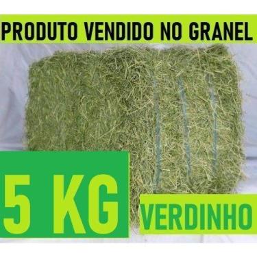 Imagem de 5 KG Feno Tifton 85 Verdinho Fininho para Porquinho da India, Coelho e