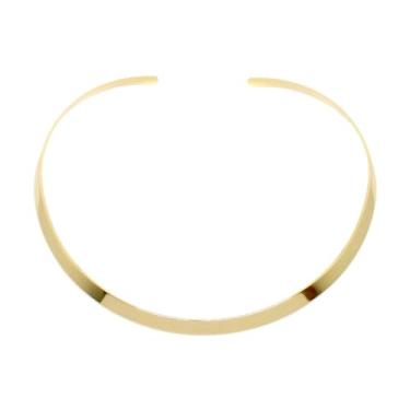 Imagem de GARGANTILHA FOLHEADA A OURO 18K NAYLA