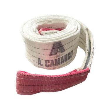 Imagem de Cinta de elevação sling plana 5,6 ton x 4 mts, 120mm, branca, camada d