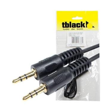 Imagem de Cabo P2 X P2 ST GOLD 1,2Mts Tblack