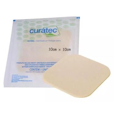 Imagem de Hidrocolóide Curativo Para Lesões Queimaduras Machucados 10x10cm - 1 U