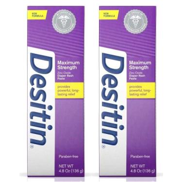 Imagem de Creme Desitin Maximum Strength para Assaduras - 40% Óxido de Zinco