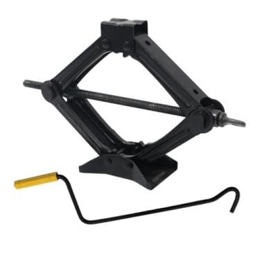 Imagem de Macaco Automotivo Sanfonado 1 Tonelada (1T) para Carro de Passeio, Universal, Portátil e Mecânico