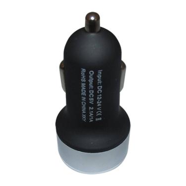 Imagem de Carregador Veicular para Celular e Tablet USB - 2.1A e 1A