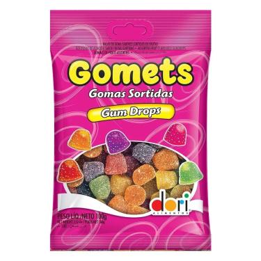 Imagem de Bala de Goma Sortida Gomets Dori 100g Sem Glúten