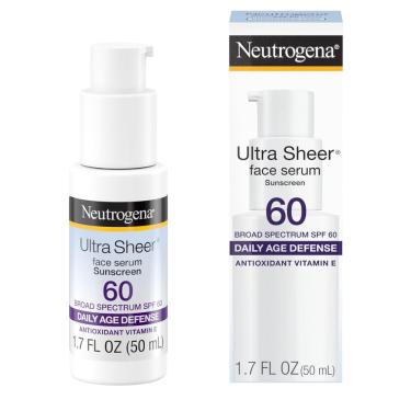 Imagem de Sérum facial hidratante Neutrogena Ultra Sheer spf 60 + 50mL