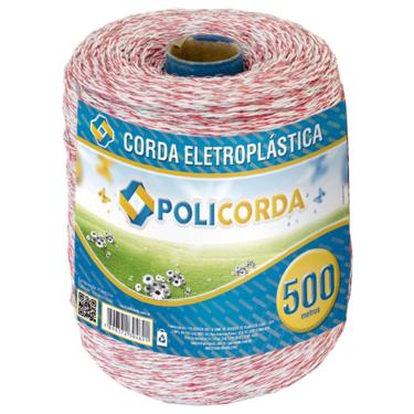 Imagem de Corda Arame Eletro plástica Cerca Elétrica 500m