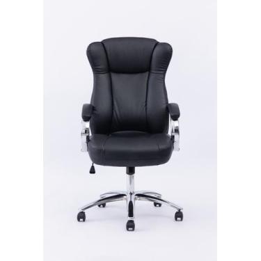 Imagem de Cadeira Presidente Estofada Boss Preta B.Hoff Mobile