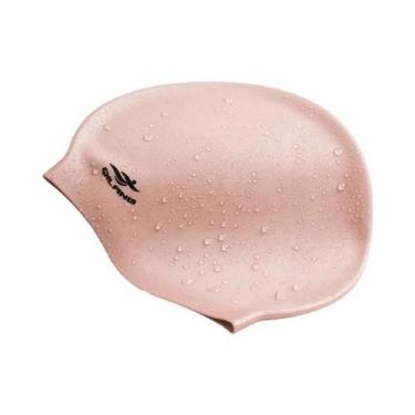 Imagem de Toucas de Natação Unissex de Silicone - À Prova D'Água, Flexíveis e co