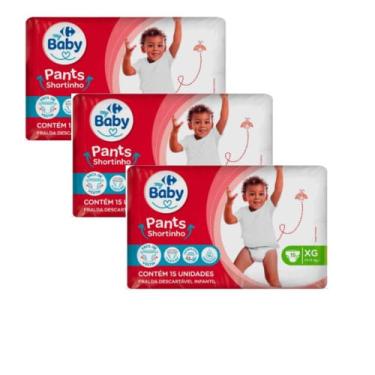 Imagem de Fralda Pants Carrefour My Baby xg 45 Unidades Fralda Calça Carrefour My Baby xg 45 Unidades