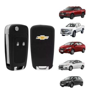 Imagem de Capa Carcaça Chave Canivete Chevrolet Spin Tracker Montana Onix Cruze 