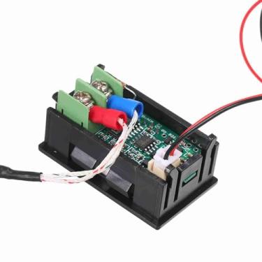 Imagem de Termômetro Termopar, Sensor de Temperatura Com Interface de Rosca M6, Medidor de Temperatura Digital Com Display LED para Medição de Temperatura (Azul)