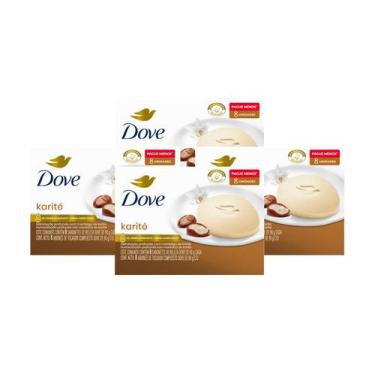 Imagem de Kit Sabonete em Barra Dove Karite Hidratação 32 unidades 90g