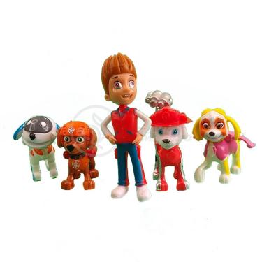 Imagem de Kit 5 Bonecos Brinquedos Patrulha Canina Com 4 Skate 21