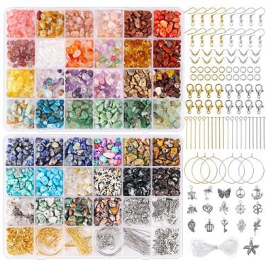 Imagem de Kit de fabricação de anéis Crystal Beads QUEFE 720 unidades de 40 core