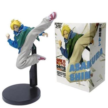 Imagem de Tarou Sakamoto Shin Asakura Anime Figura De Ação Estatueta Brinquedos 