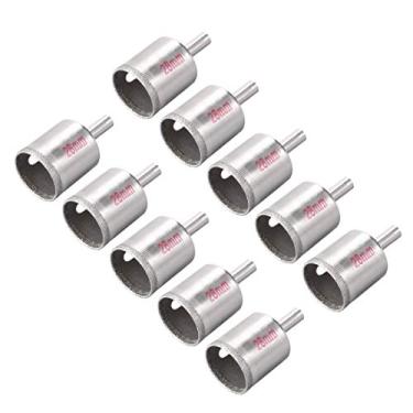 Imagem de Motosserra de furadeira de diamante uxcell de 28 mm para azulejos de cerâmica de porcelana de vidro, pacote com 10