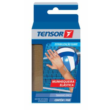 Imagem de Munhequeira Elástica Ajustável Tamanho único Tensor 1 Par