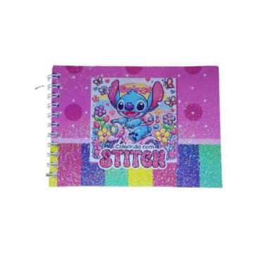 Imagem de Livro De Colorir Pintar Stitch Capivara Azul Bobbie Goods - Original C