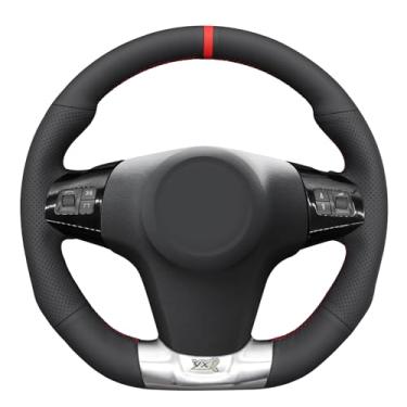 Imagem de MEWANT Capa de volante costurada à mão para Opel Corsa (D) OPC 2007-2015 Acessórios de volante para Opel Corsa (D) OPC 2007-2015
