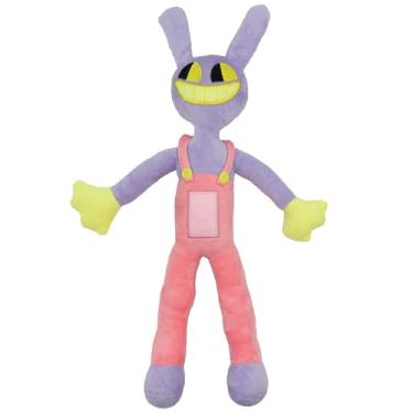 Imagem de MAJZZQ Pelúcia De Circo Digital, O Incrível Brinquedo Pomni E Jax Plushies, Boneca De Pelúcia Macia Para Presente De Fãs De Jogos, Boneca De Pelúcia Macia Para Adultos E Crianças (Pomni-Stand)