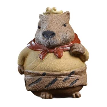 Imagem de Fenteer Enfeite de mesa para animais de estimação, mini estatueta de para decoração de casa, escritório, quarto, sala de chá, carro, Wukong
