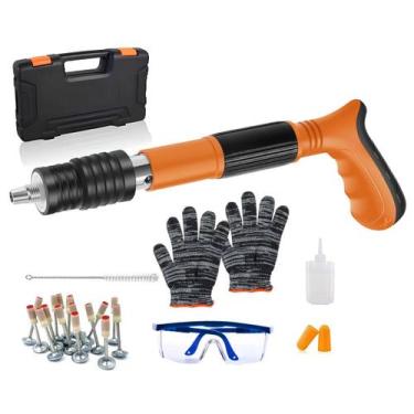 Imagem de Pistola De Fixaçao Finca Pino Pressao EPI Segurança Acessorios Obra Re